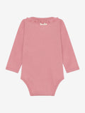 Wickel Body LS gerippt dusty rose - Fixoni