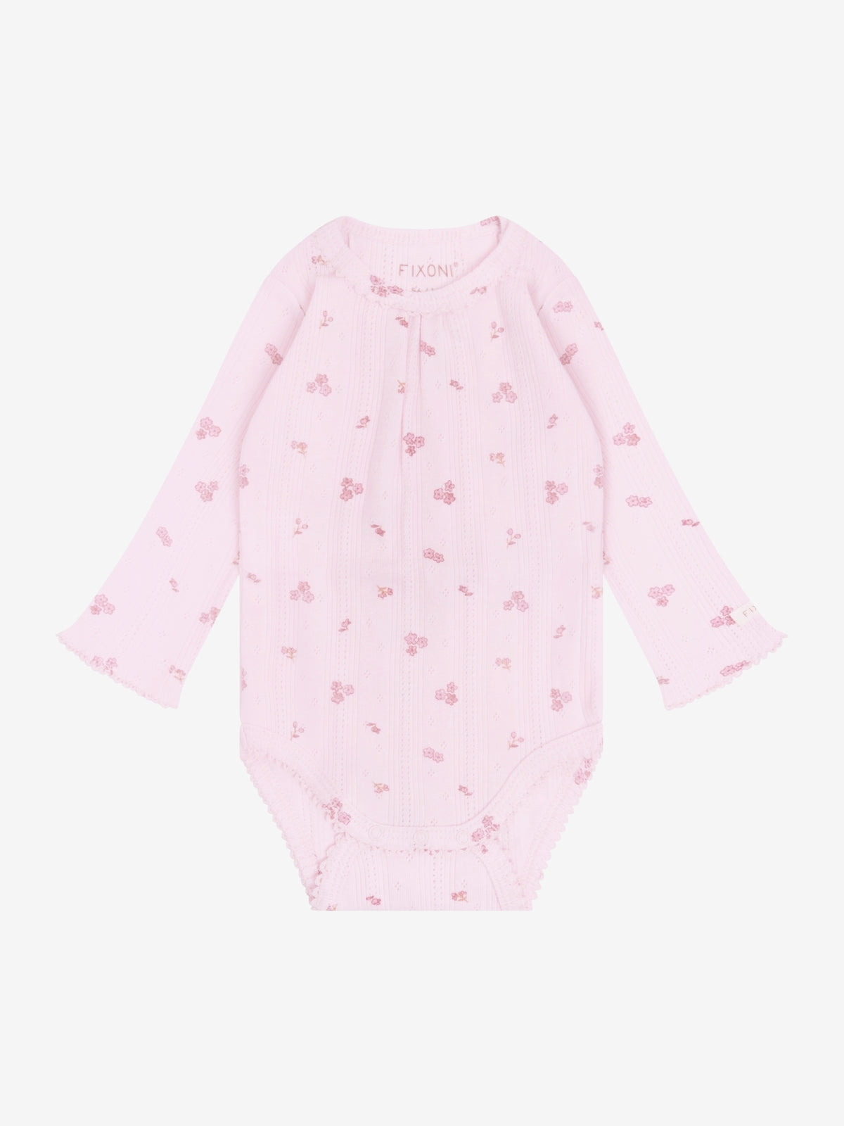 Body LS Pointelle pale lilac - Fixoni