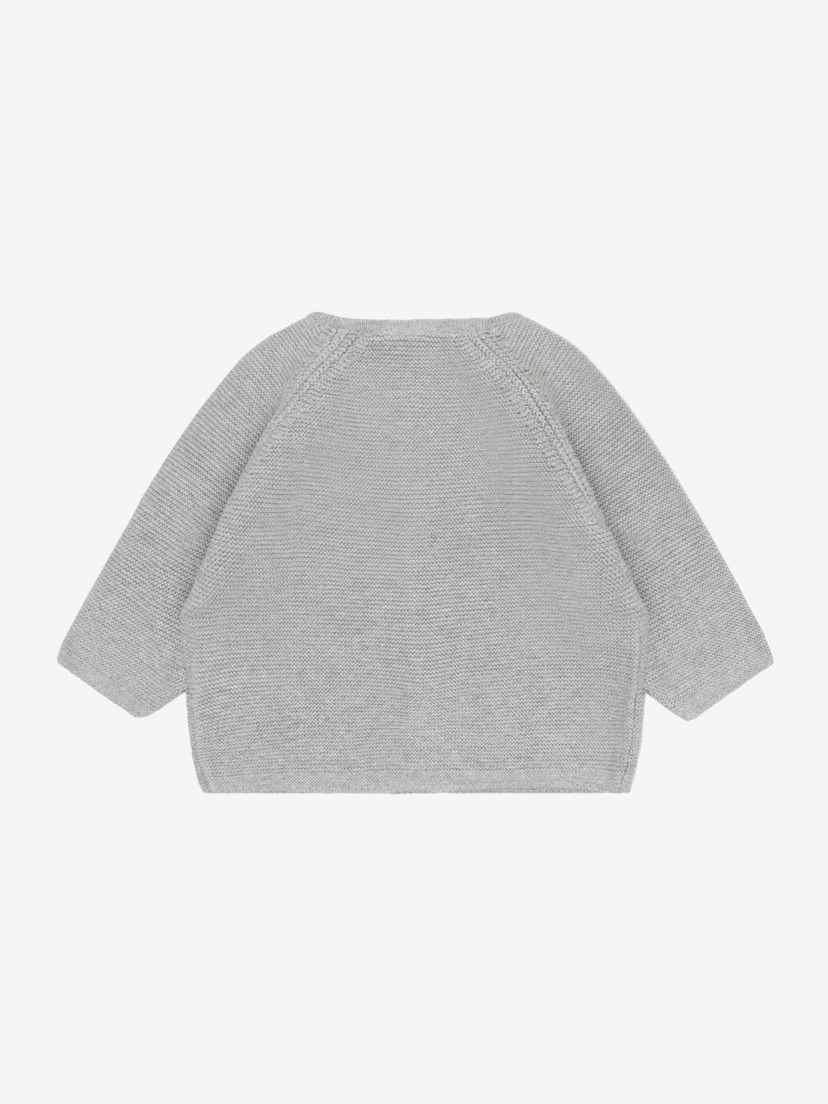 Strickjacke flint grey melange - Fixoni