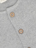 Strickjacke flint grey melange - Fixoni