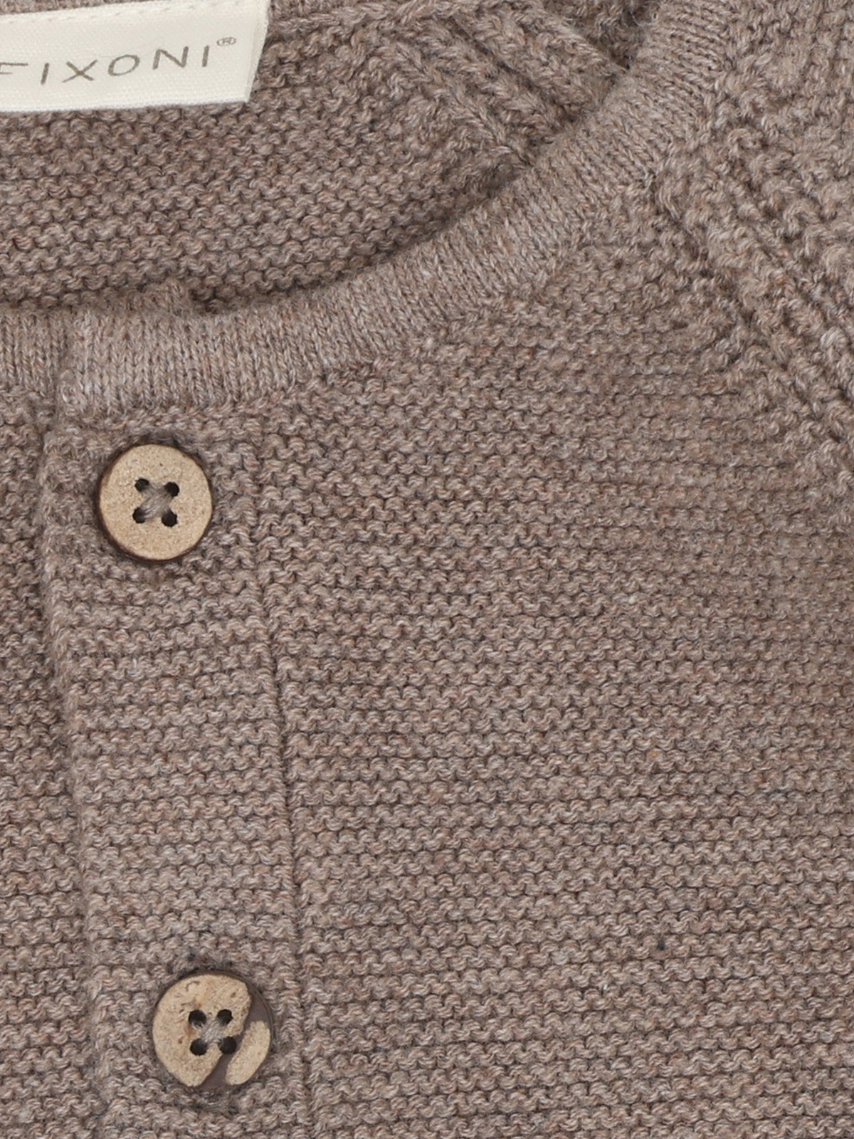 Strickjacke mountain trial melange - Fixoni