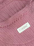 Body LS Pointelle nostalgia rose - Fixoni
