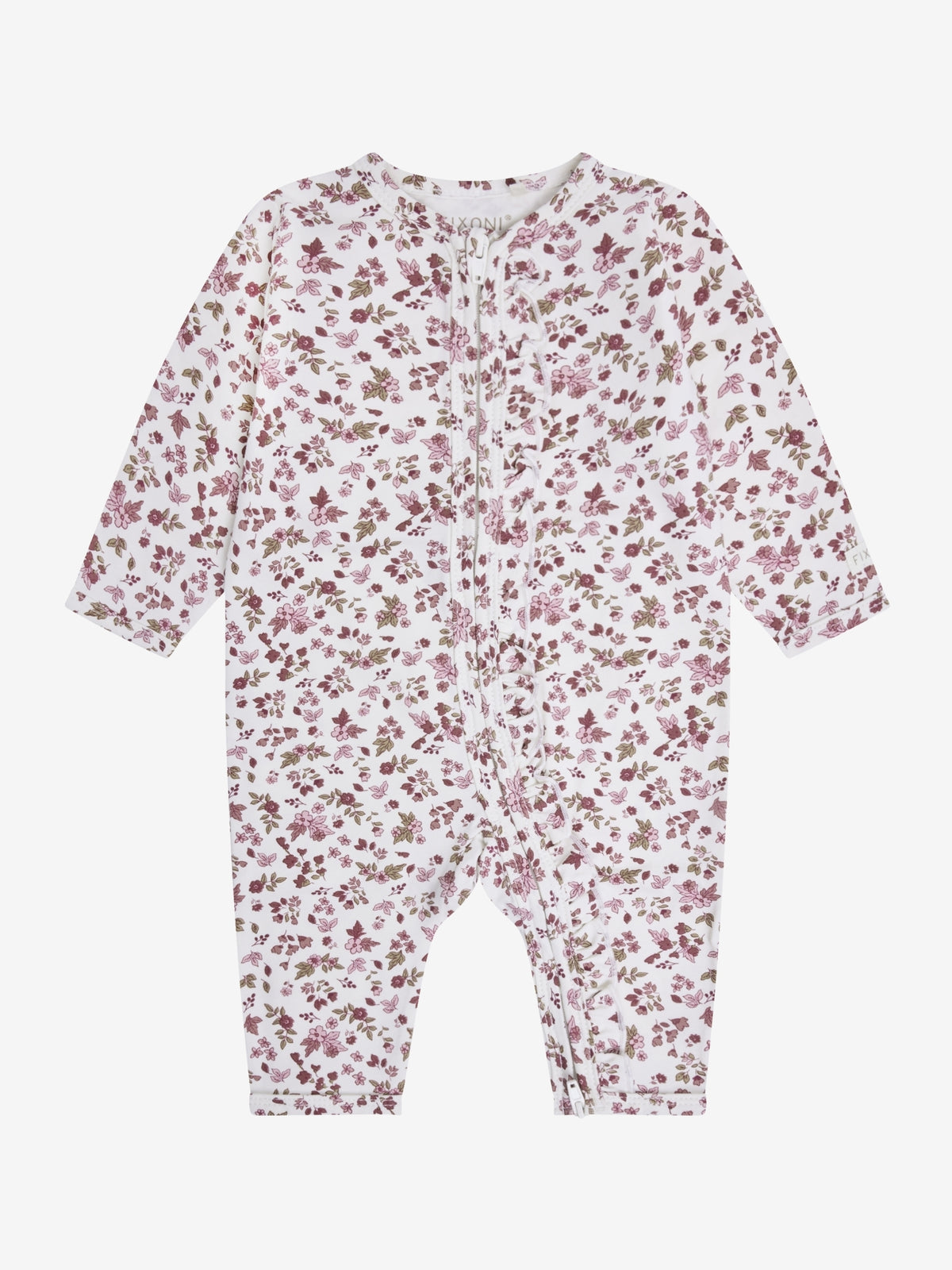Schlafstrampler LS nostalgia rose - Fixoni