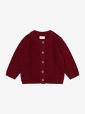 Strickjacke tibetan red - Fixoni
