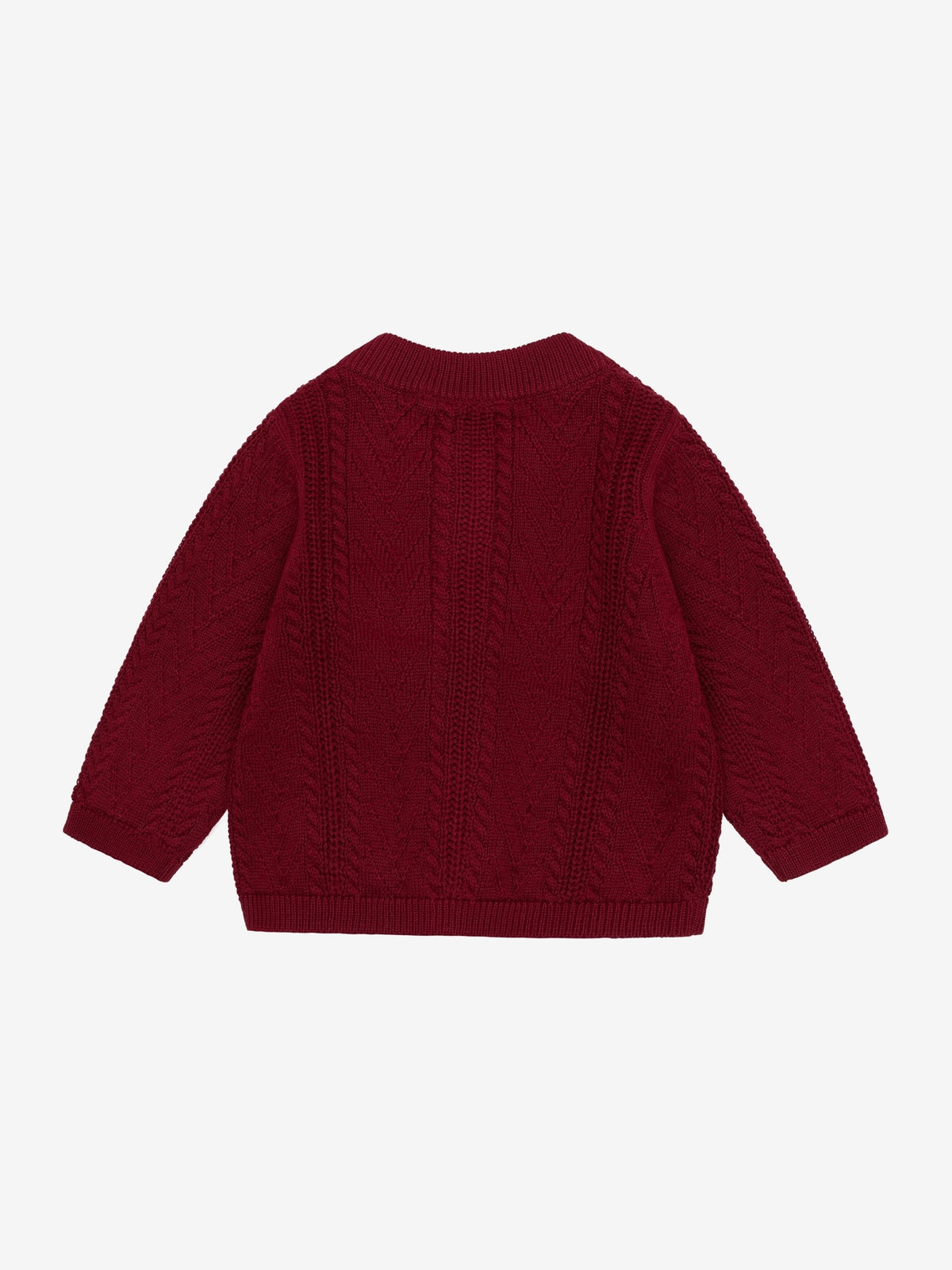 Strickjacke tibetan red - Fixoni