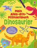 Mein Alles-drin-Mitmachbuch: Dinosaurier - Usborne Verlag