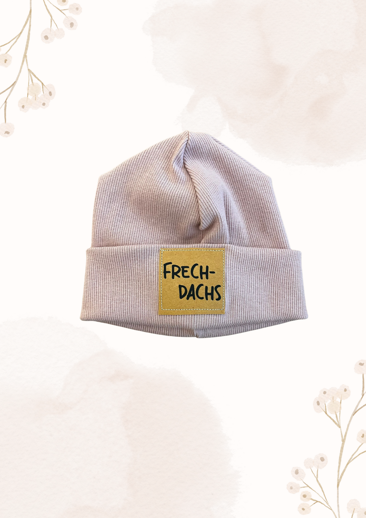 Statement-Beanie "Altrosa" - Milli Wonka