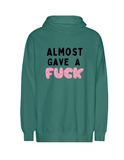 Hoodie "Almost gave a F**K" für Erwachsene - One Sweater