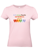 Tailliertes T-Shirt "Ich mag N*Z*S generell nicht"  - in Kooperation mit seiten.verkehrt