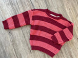 Strick Sweater gestreift | desert rose - Your Wishes