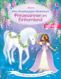 Mein Anziehpuppen-Stickerbuch: Prinzessinnen im Einhornland - Usborne Verlag