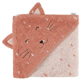 Kapuzenbadetuch | 75x75cm - Mrs. Cat- Trixie Baby