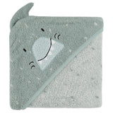 Kapuzenbadetuch | 75x75cm - Mr. Shark - Trixie Baby