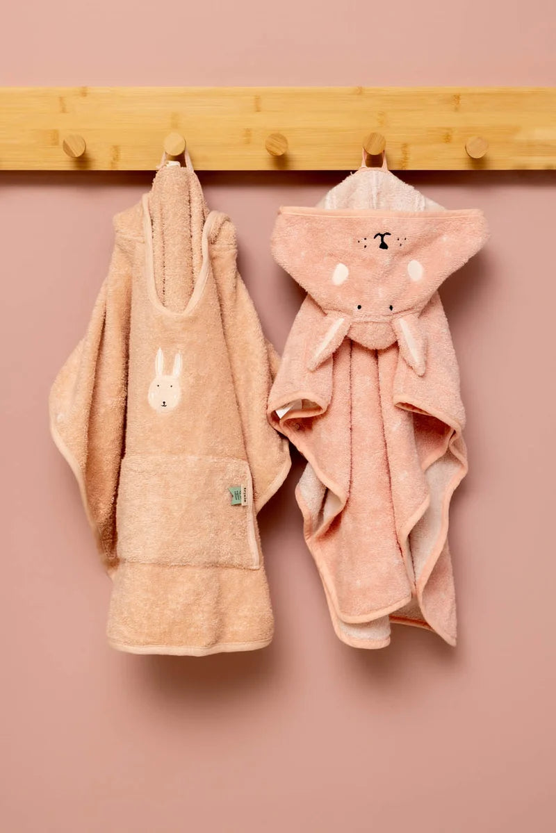 Kapuzenbadetuch | 75x75cm - Mrs. Rabbit - Trixie Baby
