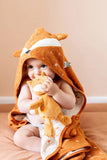 Kapuzenbadetuch | 75x75cm - Mr. Fox - Trixie Baby