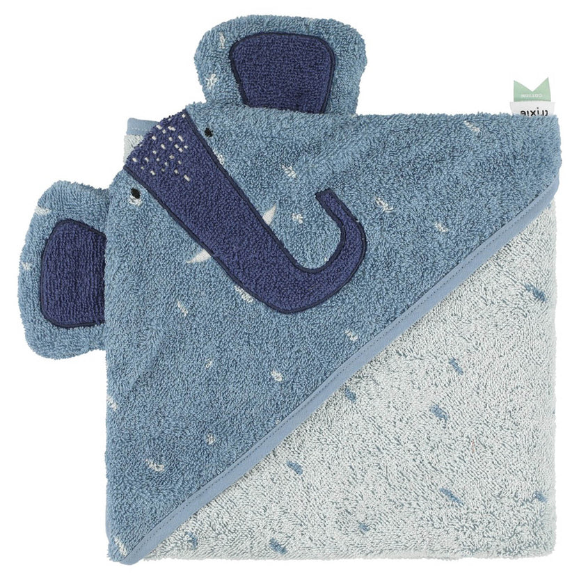 Kapuzenbadetuch | 75x75cm - Mrs. Elephant- Trixie Baby