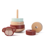 Holz Stapelturm - Mr. Monkey - Trixie Baby