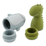 Badespielzeug Spritztiere - Mr. Shark & Mr. Dino - Trixie Baby