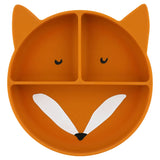 Silikon-Esslernteller mit Saugnapf - Mr. Fox - Trixie Baby