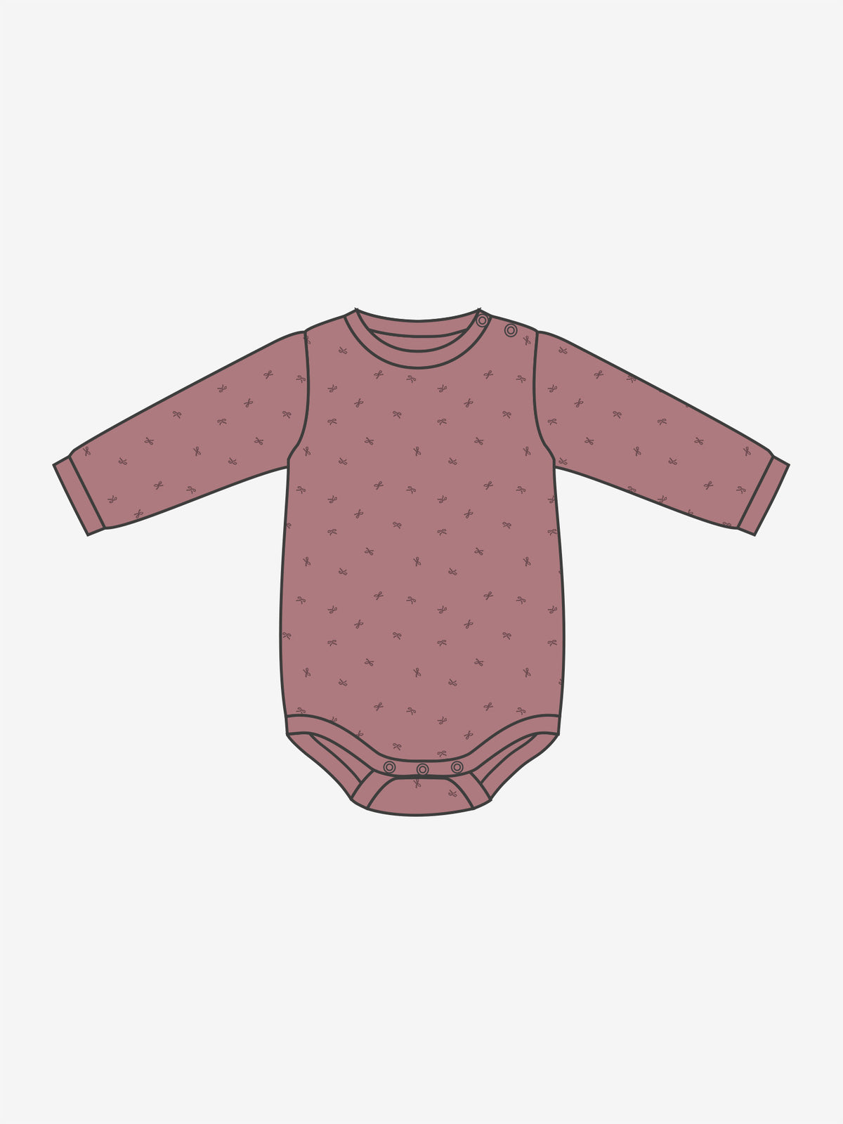 Body LS nostalgia rose - Fixoni