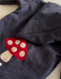 Pilz-Jacke aus Merinowolle - Milli Wonka