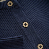 Strick-Cardigan indigo blue - Fixoni