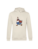 Hoodie mit hochwertigem Druck "Sailor Huhn" - in Kooperation mit seiten.verkehrt