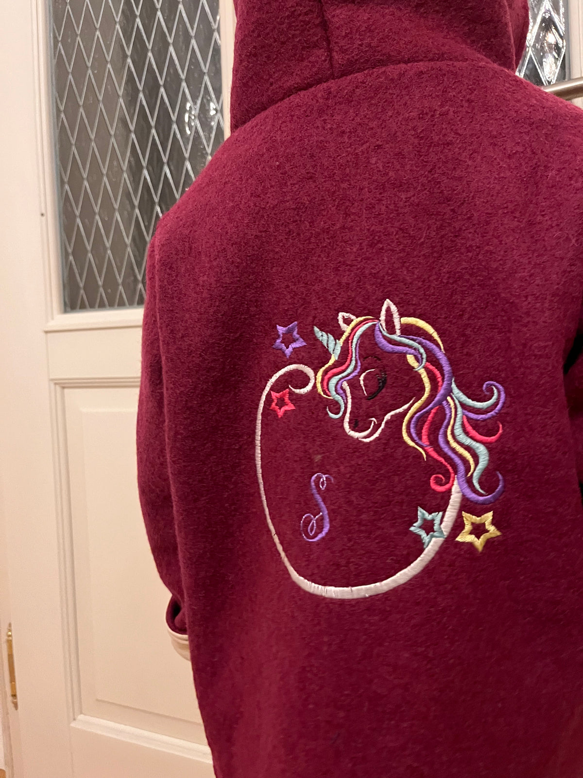 Walkjacke Unicorn (Gestickt) ab Gr. 110 - Milli Wonka