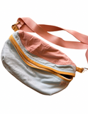 Crossbodybag Cord "Colorblock Pastell" - Milli Wonka