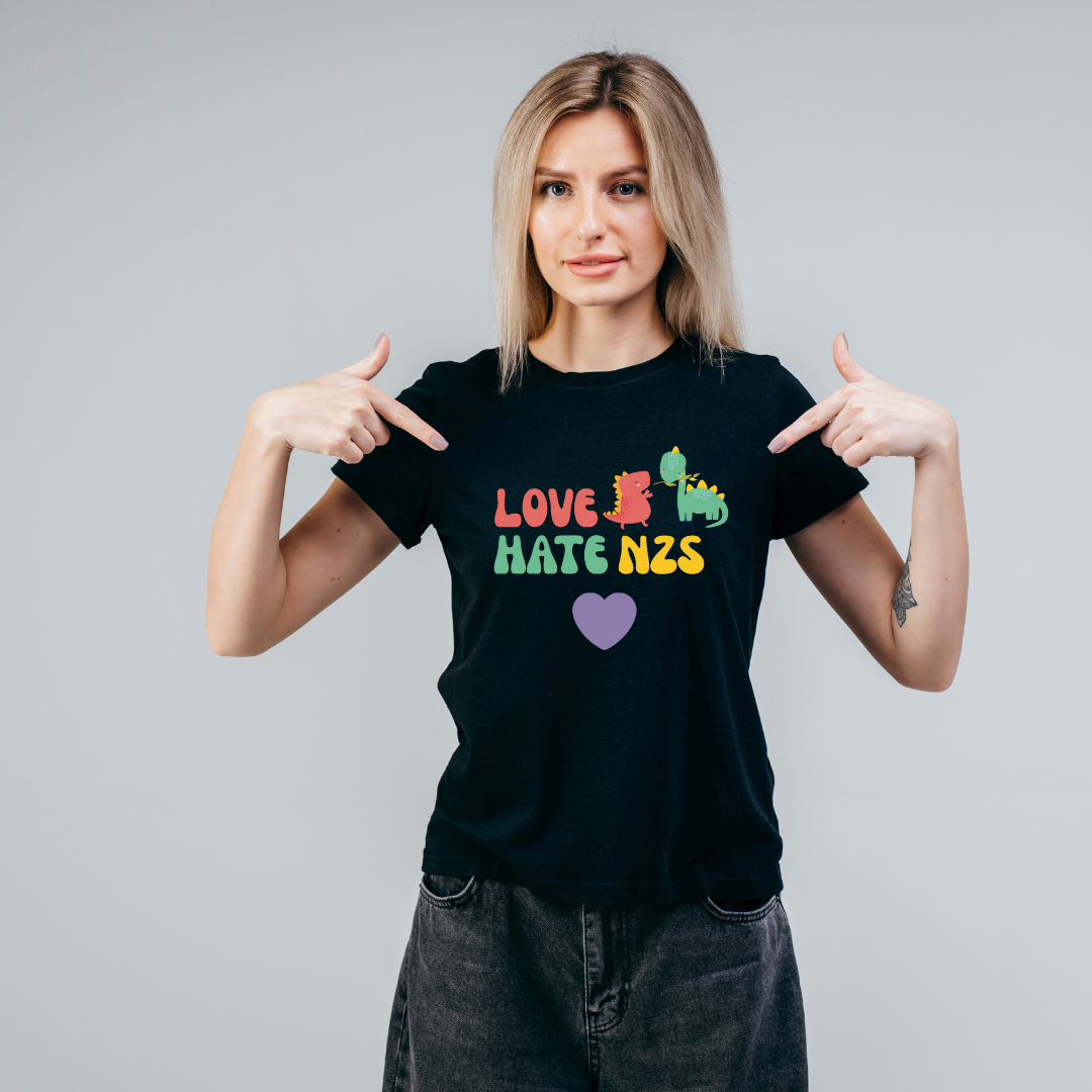 T-Shirt "LOVE DINOS" für Erwachsene - One Sweater