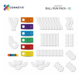 Magnetbausteine Kugelbahn Rainbow Ball Run Pack - 92 Teile - Connetix