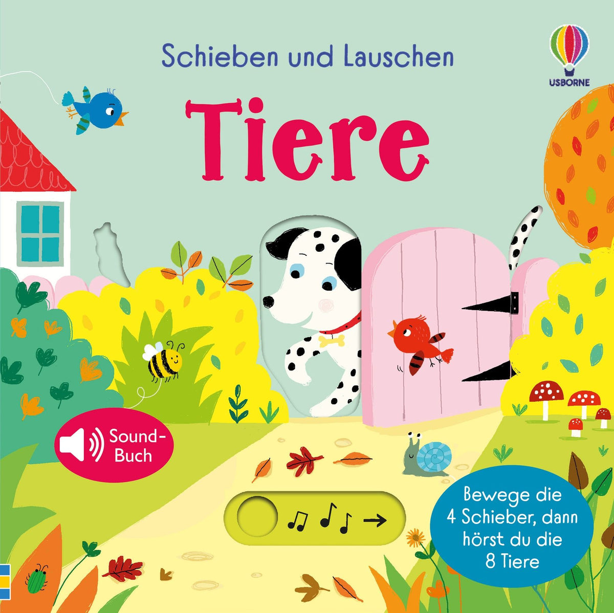 Schieben und Lauschen: Tiere - Usborne Verlag
