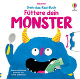 Dreh-das-Rad-Buch: Füttere dein Monster - Usborne Verlag
