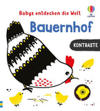 Kontraste – Babys entdecken die Welt: Bauernhof - Usborne Verlag