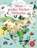 Mein großer Sticker-Weltatlas - Usborne Verlag