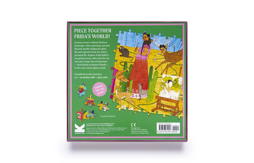 Die Welt von Frida Kahlo/Ein Puzzle - Laurence King Verlag