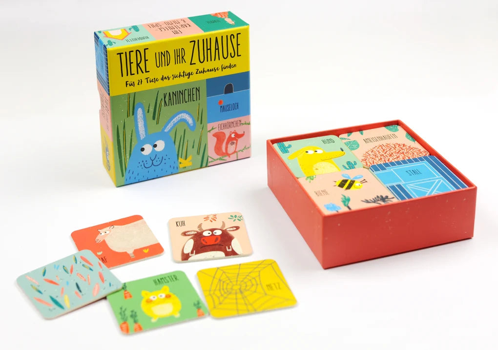 Tiere und ihr Zuhause - Memo - Laurence King Verlag
