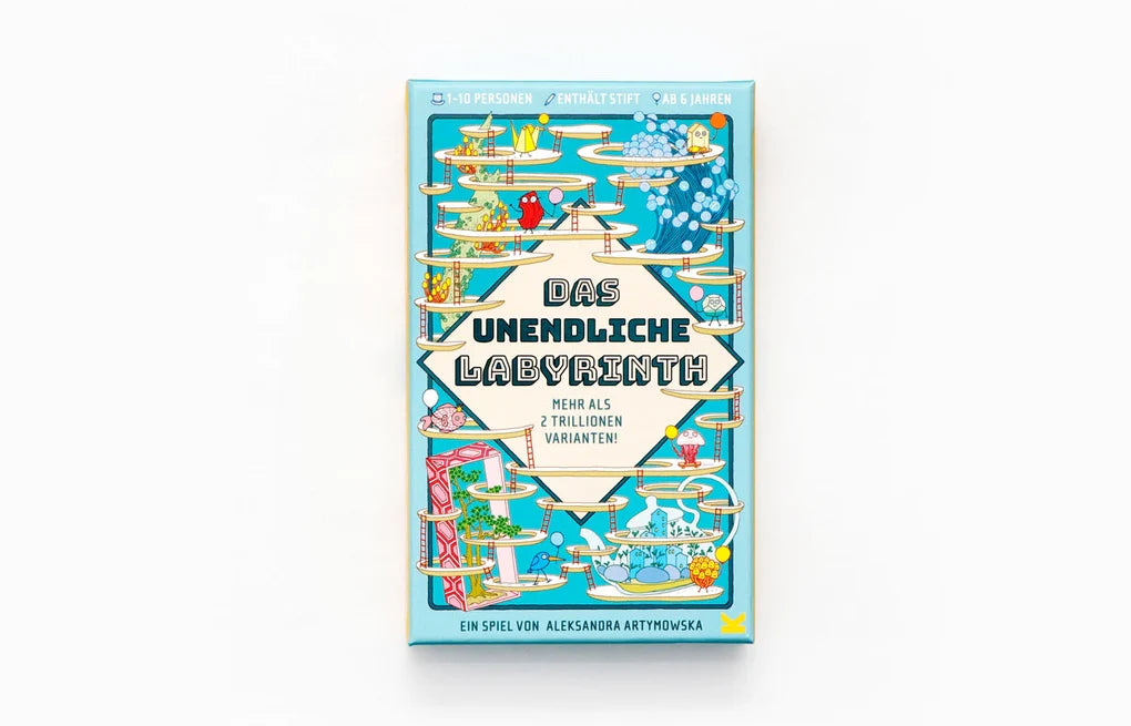 Das unendliche Labyrinth/Mehr als 2 Trillionen Varianten! - Laurence King Verlag