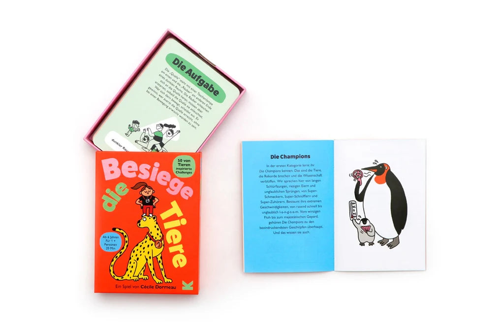 Besiege die Tiere - 50 von Tieren inspirierte Herausforderungen - Laurence King Verlag
