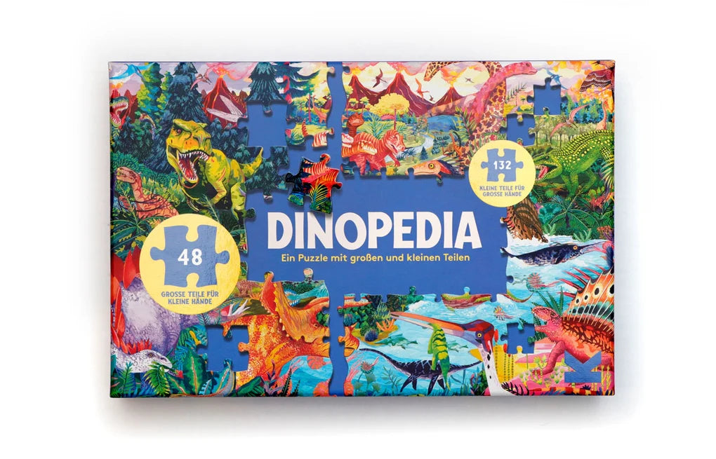 Dinopedia - Ein Puzzle mit großen und kleinen Teilen - Laurence King Verlag