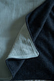 Merino-Wolldecke mit Musselin - Milli Wonka