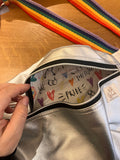 Crossbodybag Silber (vegan) - Milli Wonka