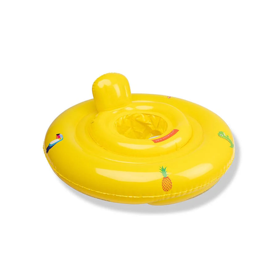 Baby Schwimmring 0-1 Jahre gelb - Golden Safari - Swim Essentials
