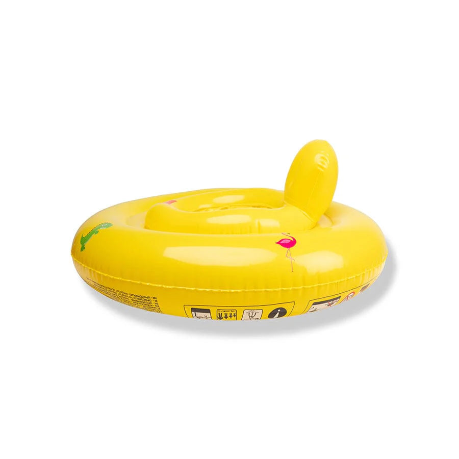 Baby Schwimmring 0-1 Jahre gelb - Golden Safari - Swim Essentials