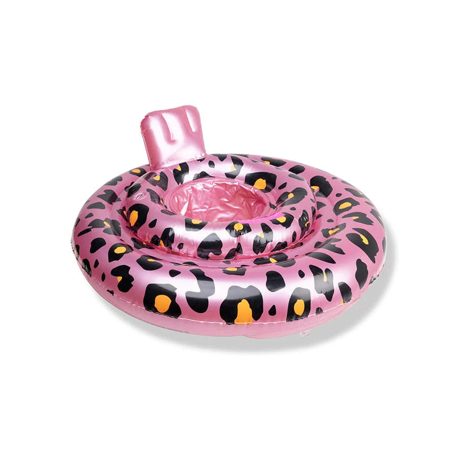 Baby Schwimmring 0-1 Jahre rose gold Leopard - Swim Essentials