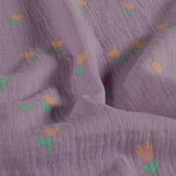 Badeponcho aus Musselin "Gemustert" - Milli Wonka