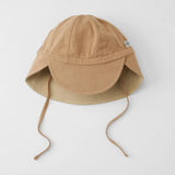 Wendbarer Sonnenhut UPF 50+ Peanut Brown/Sandy Beach - Cloby