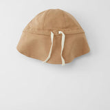 Wendbarer Sonnenhut UPF 50+ Peanut Brown/Sandy Beach - Cloby