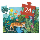Kinder Puzzle Tiger - ab 3 Jahre, 24 Teile - Djeco