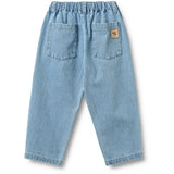 Baumwollhose Julian light blue denim - Wheat